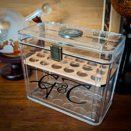 G&C Acrylic Humidor