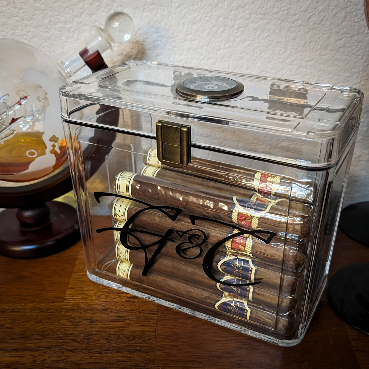 G&C Acrylic Humidor – Shop